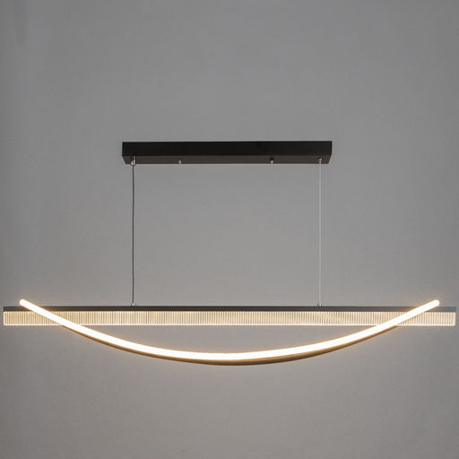 Светильник «Санди» LED 120 Вт 3000-6000К черный 100×12×11-110 см