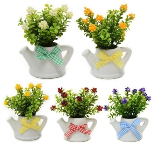 Цветочная композиция Полевые цветы в лейке / 18056 /уп 144/ - Галеонтрейд фото 2