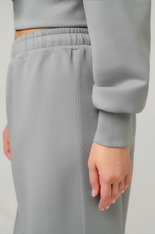 Арт. 2806 Костюм с брюками женский 42-48 (4 шт) Цвет:серый - Калинка фото 8