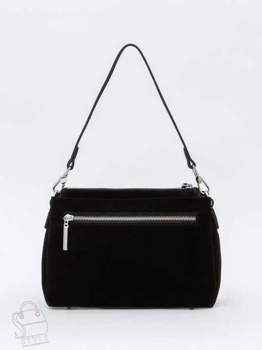 Сумка женская кожаная 1025CF black Polina&Eiterou