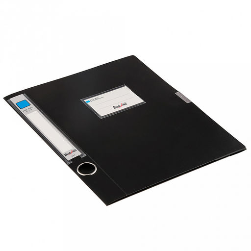 Папка-органайзер (короб) "Архивная" А4 23,4х31х3,5см, пластик, на липучке, цвет черный (Китай)