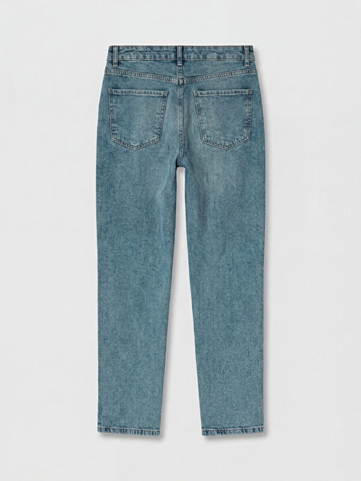 Mom Fit Kad?n Jean Pantolon