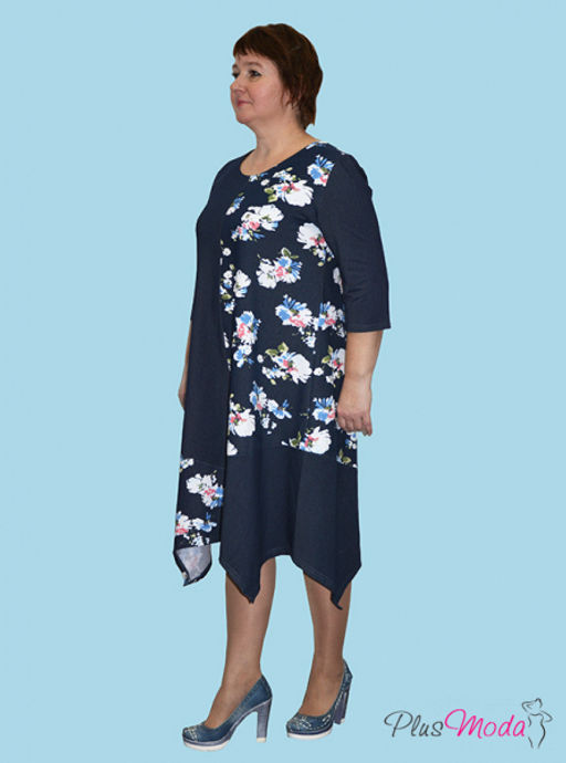 Платье Модель №1 размеры 52-62 - Plusmoda фото 5