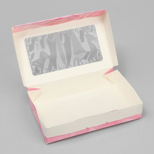 Цена за 5 шт. Коробки под конфеты сырники Ткань, 20 х 12 х 4 см - Дарите счастье фото 3