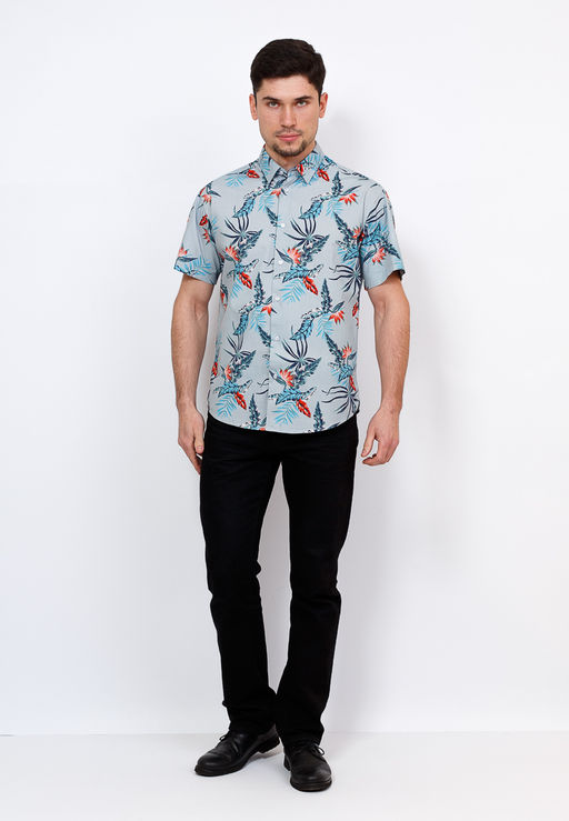 Сорочка мужская короткий рукав CASINO c323/05/5892/Z/C/1  фото 4