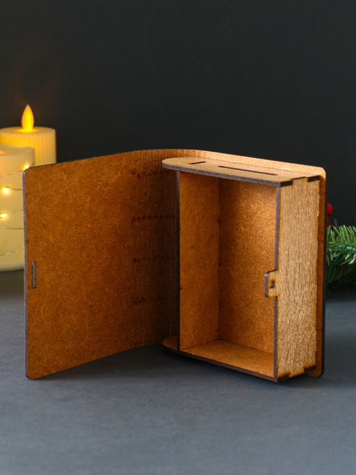 Новогодняя копилка-шкатулка "Богатства" 14х12х5 см