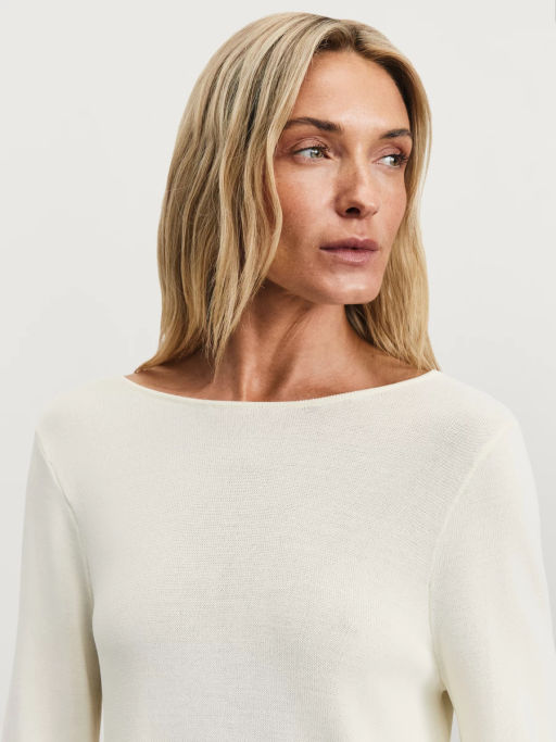 Вязаное мини платье из вискозы с открытой спиной / Zarina  фото 6