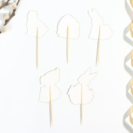 Набор для украшения кулича Счастья в доме на пасху, 5?3.9 см