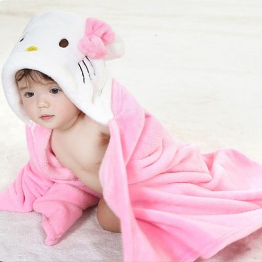 Плюшевый пледик-полотенце для детей - Кигуруми фото 2