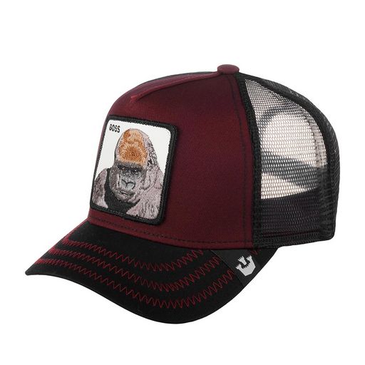 Бейсболка GOORIN BROTHERS арт. 101-0512 (бордовый / черный)