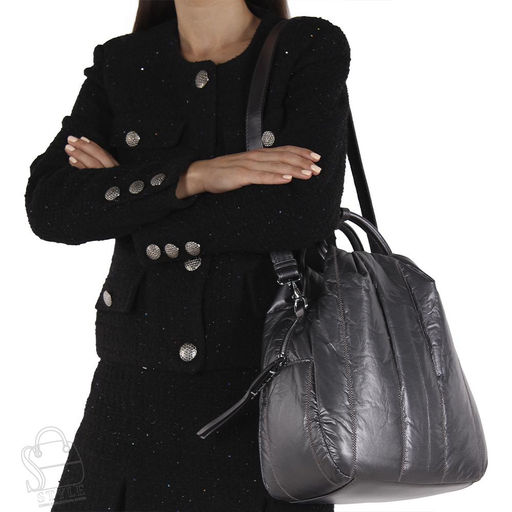 Рюкзак женский 69091-5 silver gray Velina Fabbiano-Safenta в Новосибирске