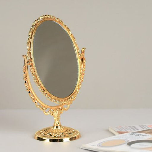 Зеркало настольное 22*15 см / CW419-20 /уп 72/ - Галеонтрейд фото 2