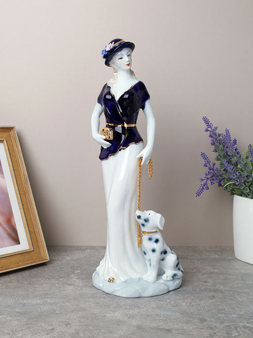 Статуэтка Дама с собачкой 32 см / XH:136 /уп 24/ - Галеонтрейд фото 7