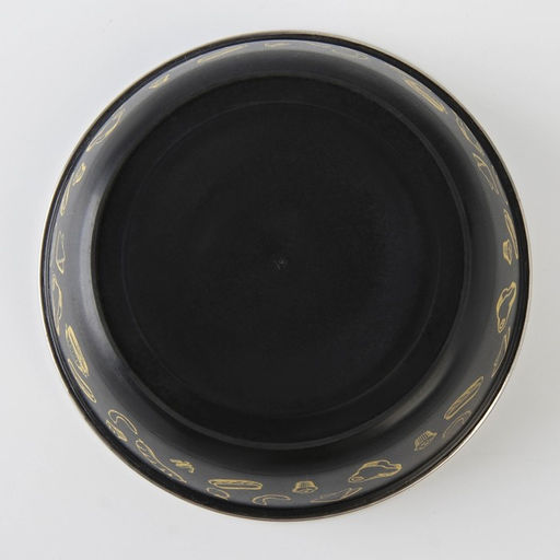 Миска металлическая для собаки Стейк, 450 мл, 14х4.5 см - Пушистое счастье фото 4