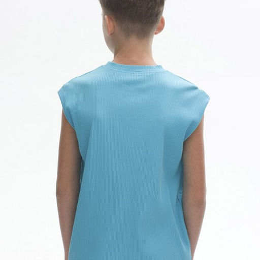 PELICAN, майка для мальчиков, Лазурный  фото 4