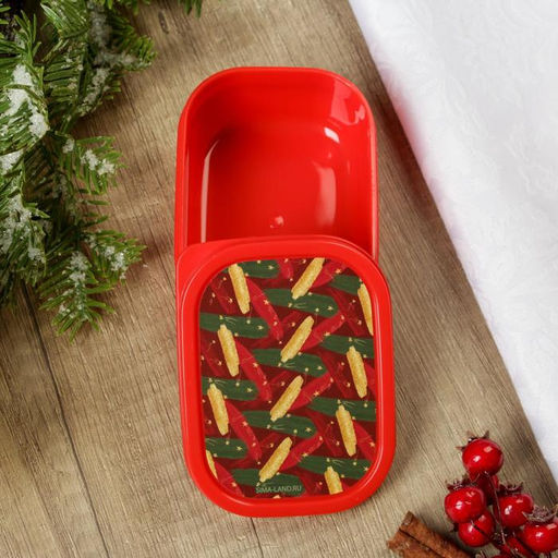 Ланч - бокс новогодний Зима волшебное время, 150 мл - Сима-Ленд фото 2