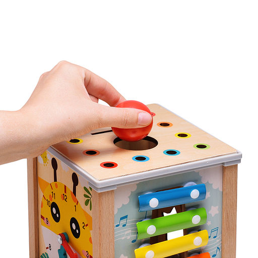 Бизиборд-Куб развивающий "Любимая ферма"