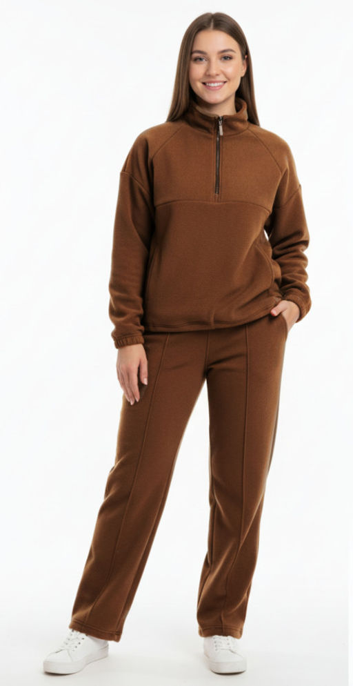 Брюки B183 корица