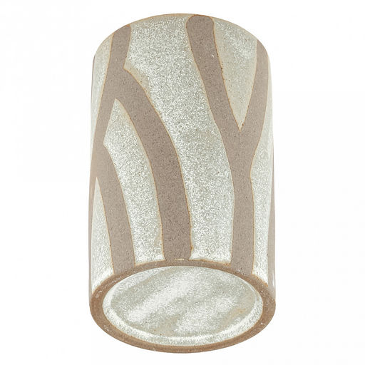 Набор для ванной "Шале" 4 предмета: дозатор для мыла 380мл, д7см, h17см; мыльница д10,4см, h3см; стакан 310мл, д6,8см, h11см - 2шт, фурнитура пластик, керамика шамот, бежево-оливковый, в коробке (Китай)