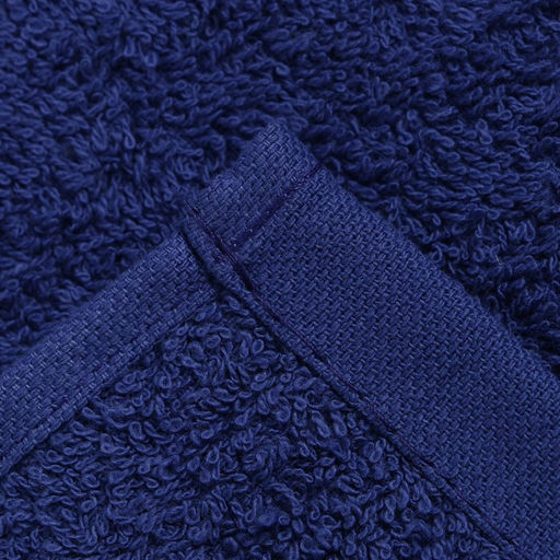 Полотенце махровое 70х140 см, темно-синий, 440 г/м2, хлопок 100% - Simaland фото 4