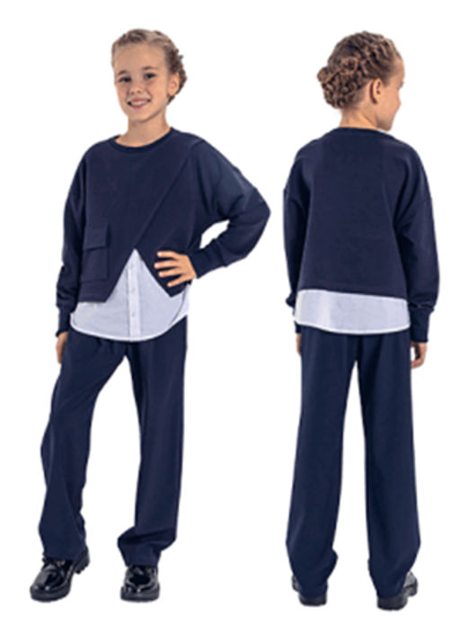 Джемпер дев. О76537 - Карамелли фото 2