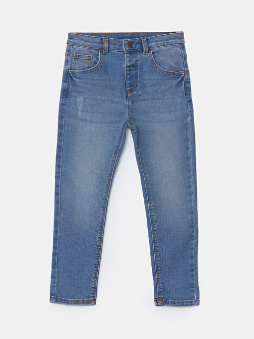 Beli Lastikli Basic Erkek ?ocuk Jean Pantolon