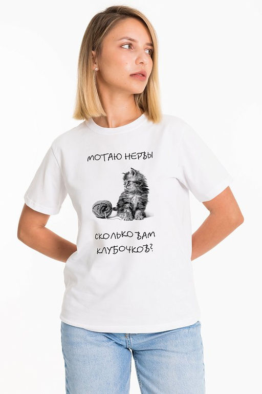 Футболка М325287Па белый