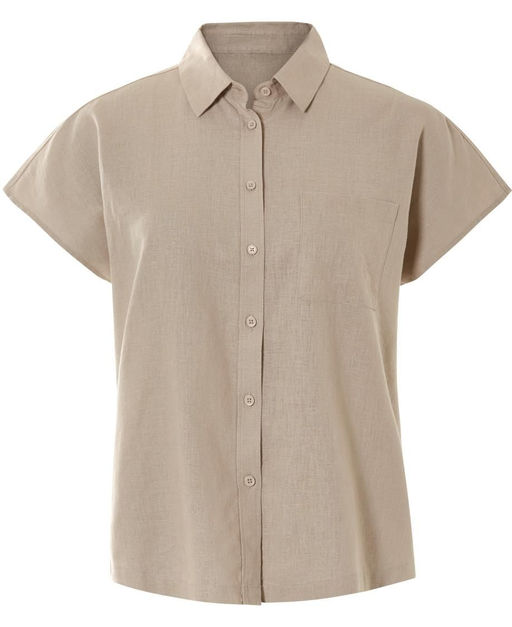 Блузка женская из льна и хлопка ESMARA  фото 5