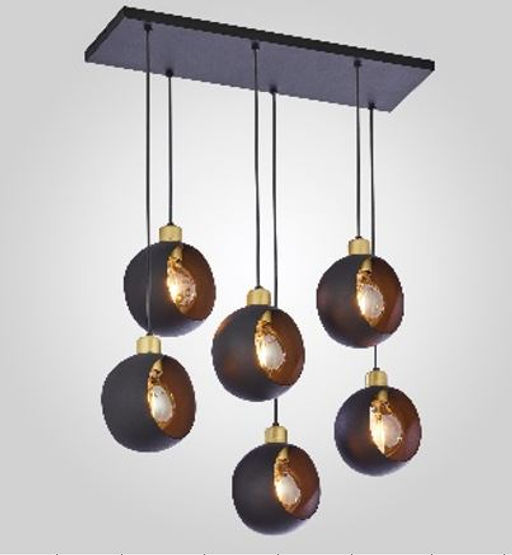 Люстра Подвес PP-000521-6BK