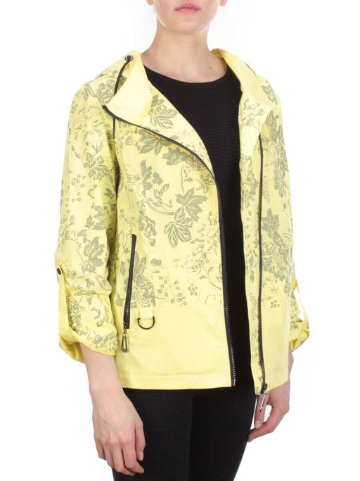 F3938 YELLOW Ветровка женская CO-COCOPINE (85% хлопок, 15% полиэстер) - Fashion фото 6