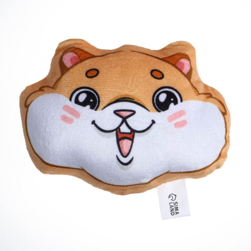 Игрушка для кошек с мятой Хомячок, 12 х 9,2 см - Пушистое счастье фото 7