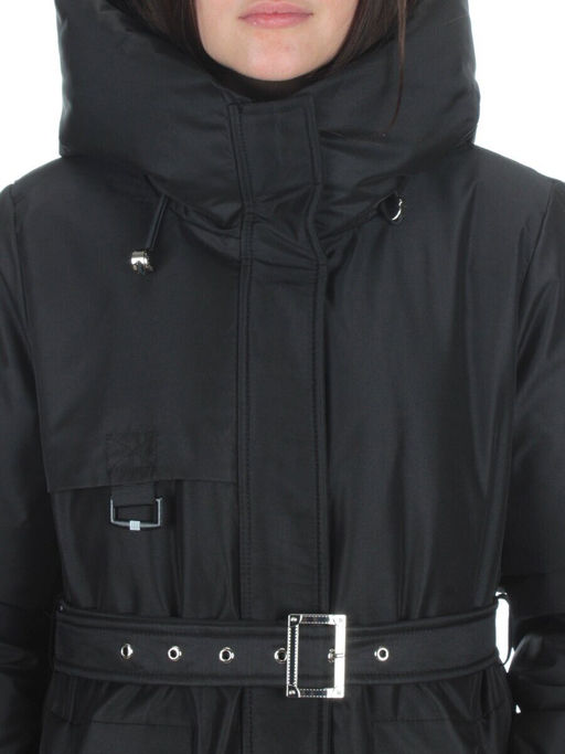 EAC293 BLACK Куртка зимняя женская (200 гр. холлофайбера) - Fashion фото 11