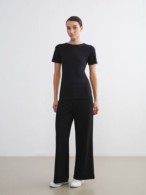 Bisiklet Yaka Kad?n Ti??rt