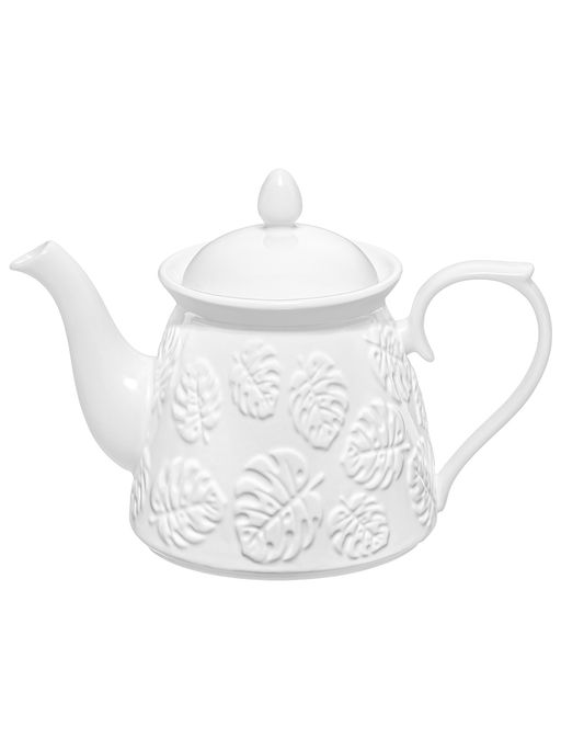 Чайник 900 мл 23*13*16,5 см "Тропики", фарфор