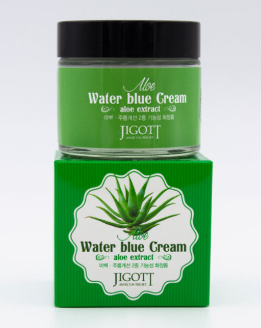 Увлажняющий крем для лица с экстрактом алоэ JIGOTT, 70 ML