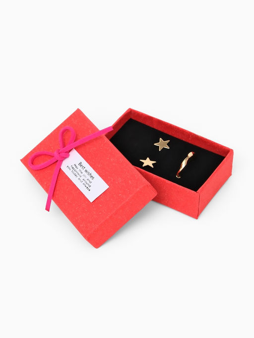 Набор коробочек подарочных 6 шт. под набор «Шильдик», 5×8 см, цвет МИКС