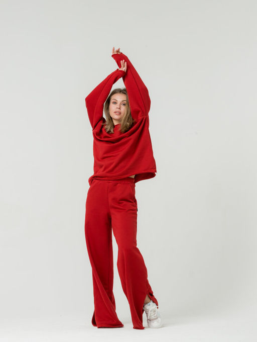 Футер 3х нитка ПЕТЛЯ Костюм женский - Knitka wear фото 10