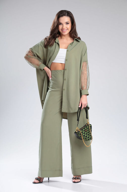 Костюм Michel Chic 1369 хаки фото 9