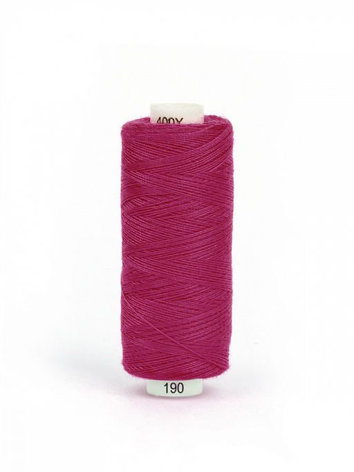 Нитки IDEAL бытовые 40/2 полиэстер 366м цв.190 розовый уп.10шт