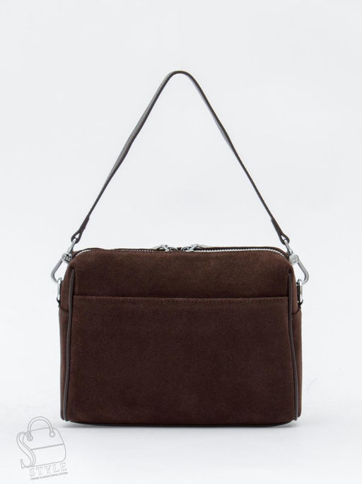 Сумка женская кожаная 6169Q coffee Polina&Eiterou