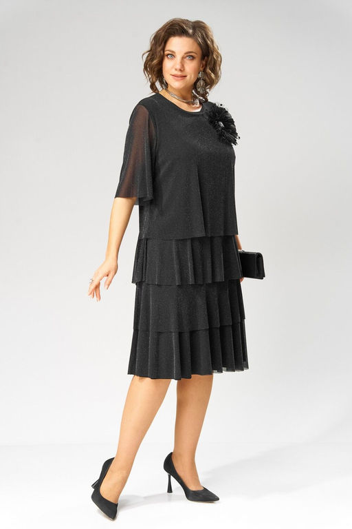 Платье Svetlana Style 2184 черный блеск