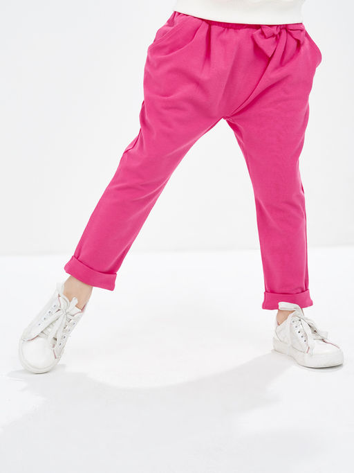 Брюки для девочки UD 3401 синий - Mini maxi фото 6