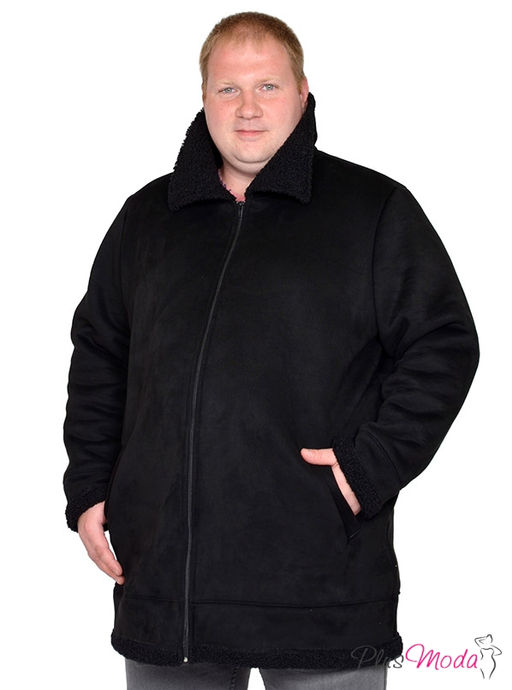 Куртка-пилот Модель №1691 размеры 44-84 - Plusmoda фото 2