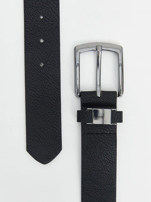 Deri G?r?n?ml? Erkek Kemer