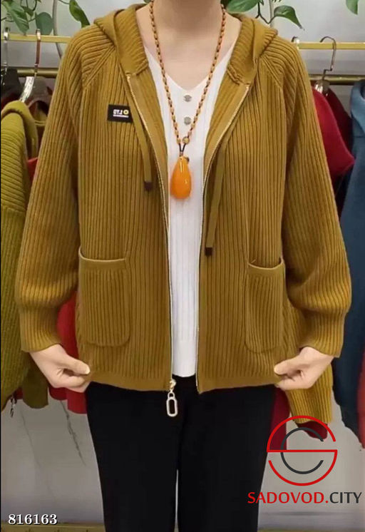 Кардиган женский с капюшоном - Bruno фото 2