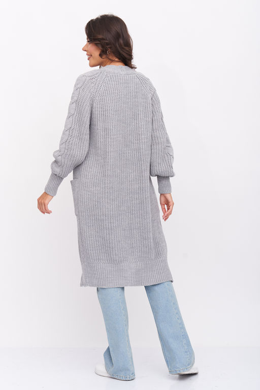 Кардиган Д 3084/серый (1755) - Текстильная мануфактура фото 10