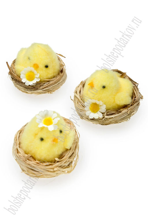 Пасхальный декор "Цыпленок" 7 см (1 шт) SF-7865, №5