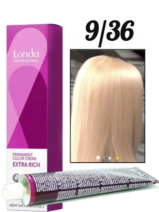 Стойкая краска 9/36 Искристое шампанское LondaColor