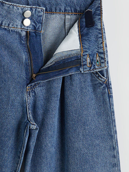 Wideleg K?z ?ocuk Jean Pantolon