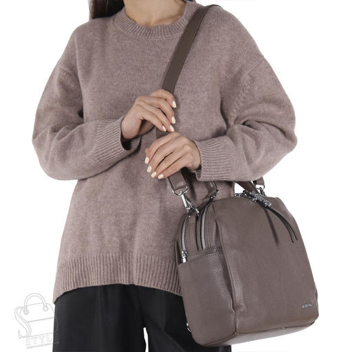 Рюкзак женский 69013-23 khaki Velina Fabbiano - Safenta в Новосибирске